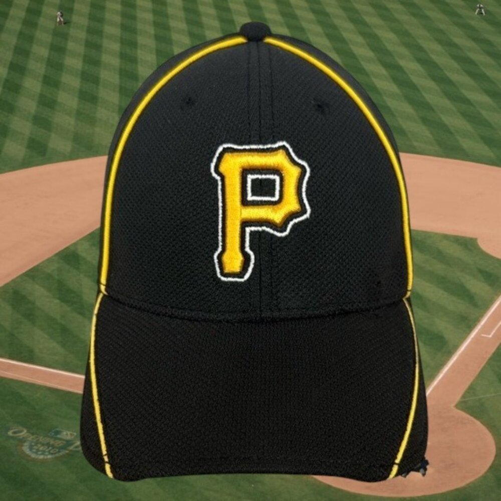 New Era 39Thirty Pittsburgh Pirates MLB Baseball Wool Blend Professional Hat M/L
